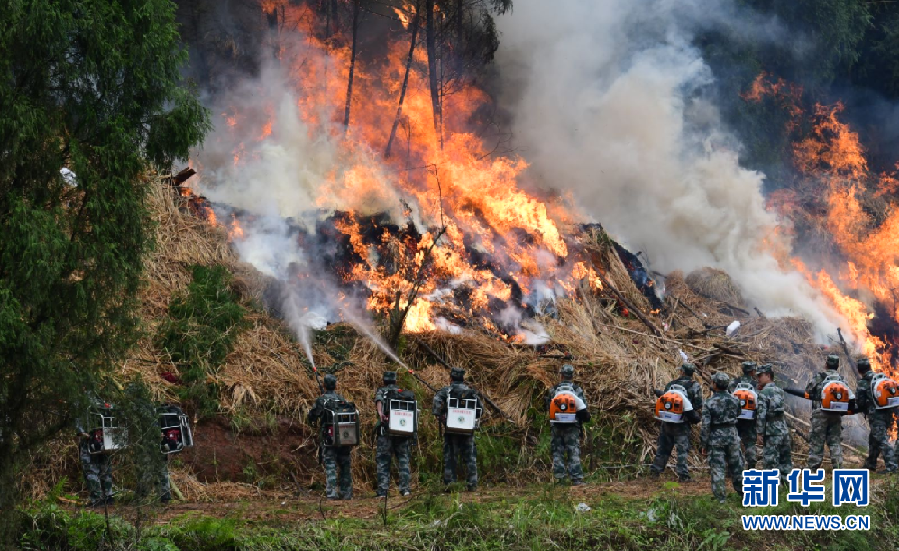 新华网:100秒直击重庆应急救援演练 场面堪比大片_媒